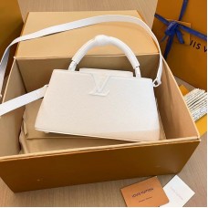 Louis Vuitton LV Capucines East West PM M23955 Tote Handbag Bag Purse LLBGC02