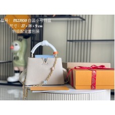 Louis Vuitton LV Capucines PM M23950 Tote Handbag Bag Purse LLBGC23