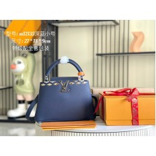 Louis Vuitton LV Capucines PM M12135 Tote Handbag Bag Purse LLBGC27