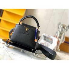 Louis Vuitton LV Capucines Mini M59433 Tote Handbag Bag Purse LLBGC32