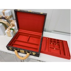Louis Vuitton LV Boite Bijoux Red inside Jewelry Case Box LLBGN09