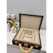 Louis Vuitton LV Boite Bijoux Beige inside Jewelry Case Box LLBGN11