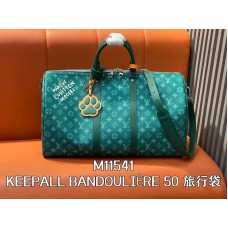 Louis Vuitton LV Keepall Bandouliere 50 M11541 Duffle Bag Shoulder Bag Luggage LLBGD08