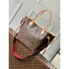 Louis Vuitton LV Neverfull MM M12096 Tote Shoulder Bag Shopping Bag LLBGJ06