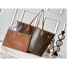 Louis Vuitton LV Neverfull MM Inside Out M12061 Tote Shoulder Bag Shopping Bag LLBGJ09