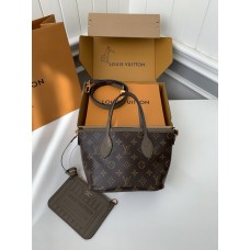 Louis Vuitton LV Neverfull Bandouliere Inside Out BB M12099 Tote Shoulder Bag Shopping Bag LLBGJ22