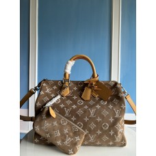 Louis Vuitton LV Speedy P9 Bandouli¨¨re 40 Monogram Leather M24430 Shoulder Bag Crossbody Bag LLBGA79