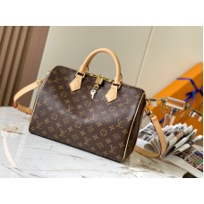 Louis Vuitton LV Speedy Bandouliere 30 M41112 Shoulder Bag Top Handle Bag LLBGL06