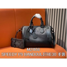 Louis Vuitton LV Speedy Bandouliere 30 M21108 Shoulder Bag Top Handle Bag LLBGL09