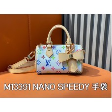 Louis Vuitton LV Nano Speedy M13391 Shoulder Bag Top Handle Bag LLBGL10