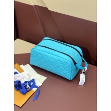 Louis Vuitton LV Dopp Kit M44494 Clutch Purse Cosmetic Bag LLBGG15