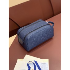 Louis Vuitton LV Dopp Kit M44494 Clutch Purse Cosmetic Bag LLBGG16