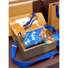 Louis Vuitton LV Gaston Shoulder Bag M83466 Clutch Purse Cosmetic Bag LLBGG32