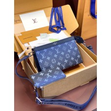 Louis Vuitton LV Alpha Wearable Shoulder Bag M81124 Clutch Purse Cosmetic Bag LLBGG37
