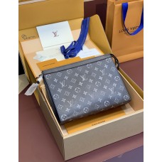 Louis Vuitton LV Pochette Voyage M11764 Clutch Purse Cosmetic Bag LLBGG39