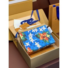 Louis Vuitton LV Pochette Voyage M41696 Clutch Purse Cosmetic Bag LLBGG45
