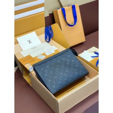 Louis Vuitton LV Pochette Voyage M61692 Clutch Purse Cosmetic Bag LLBGG50