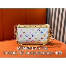 Louis Vuitton LV Pochette Accessoires M13404 Clutch Purse Cosmetic Bag LLBGG59