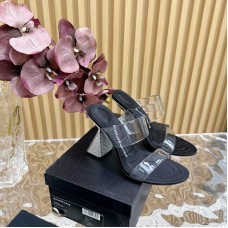 Alexander Wang High Heel Shoes for Summer 8.5cm Women's Sandals Slides AWSHA01