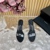Alexander Wang High Heel Shoes for Summer 5.5cm Women's Sandals Slides AWSHA02