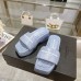 Alexander Wang Flat Shoes for Summer Women's Sandals Slides AWSHA06