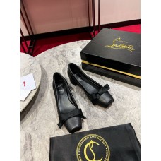 Christian Louboutin CL Shoes Heel 3cm Women's Shoes for Spring Autumn CLSHB04