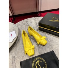 Christian Louboutin CL Shoes Heel 3cm Women's Shoes for Spring Autumn CLSHB05