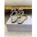 Jimmy Choo Flat Shoes for Summer Women's Sandals Slides JCSHA15
