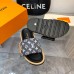 Louis Vuitton Flat Shoes for Summer Women's Sandals Slides LSHEA14