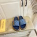 Louis Vuitton Flat Shoes for Summer Women's Sandals Slides LSHEA17