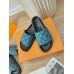 Louis Vuitton Flat Shoes for Summer Women's Sandals Slides LSHEA22