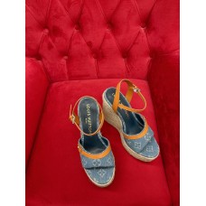 Louis Vuitton High Heel Shoes for Summer 13cm Women's Sandals Slides LSHEA23