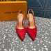 Louis Vuitton Heigh Heel Shoes 9.5cm Women's Shoes for Spring Autumn LSHEC27