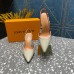 Louis Vuitton Heigh Heel Shoes 7.5cm 9.5cm Women's Shoes for Spring Autumn LSHEC31
