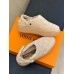 Louis Vuitton Fur Flat Shoes Women's Shoes for Winter LSHED06