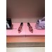 Yves Saint Lauren YSL High Heel Shoes for Summer 4cm Women's Sandals Slides YSSHA01