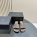 Yves Saint Lauren YSL Flat Shoes for Summer Women's Sandals Slides YSSHA22