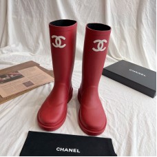 Chanel Women's Shoes Flat Tall Boots HXSCHD03