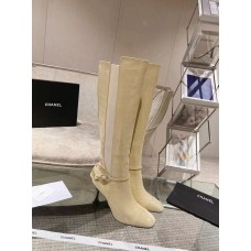 Chanel Women's Shoes Heigh Heel Tall Boots 9cm HXSCHD10