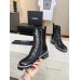 Chanel Women's Lace Up Shoes Flat Short Boots HXSCHD18