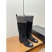Chanel Women's Shoes Falt Tall Boots 37cm height HXSCHD35