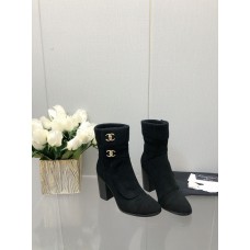 Chanel Women's Shoes Heigh Heel Short Boots 5.5cm HXSCHD40