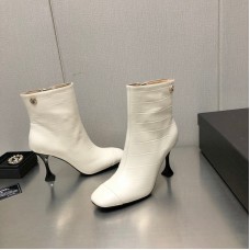Chanel Women's Shoes Heigh Heel Short Boots 9cm HXSCHD44