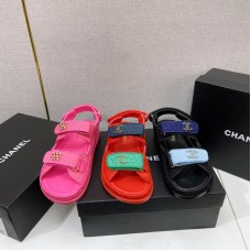 Chanel Women's Sandals Slides Flat Shoes for Summer HXSCHB03
