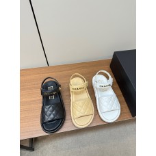 Chanel Women's Sandals Slides Flat Shoes for Summer HXSCHB103