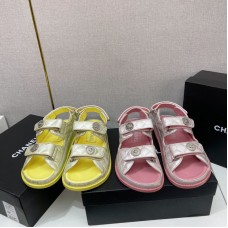 Chanel Women's Sandals Slides Flat Shoes for Summer HXSCHB11