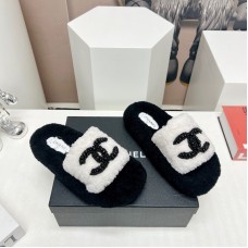 Chanel Women's Sandals Slides Flat Shoes for Winter HXSCHB113