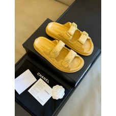 Chanel Women's Sandals Slides Flat Shoes for Summer HXSCHB121