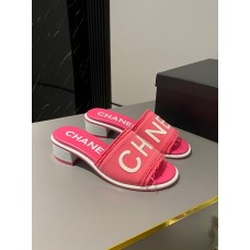 Chanel Women's Sandals Slides Heigh Heel Shoes for Summer 3.5cm HXSCHB128