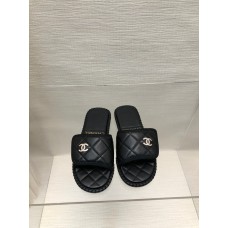 Chanel Women's Sandals Slides Flat Shoes for Summer HXSCHB145